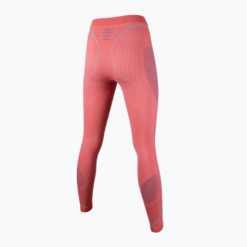 Spodnie termoaktywne damskie UYN Evolutyon UW Long strawberry/ pink/turquoise 2