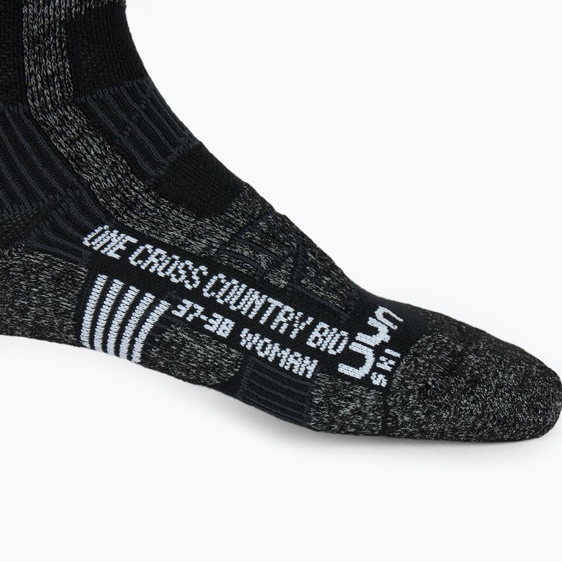 Skarpety narciarskie damskie UYN Ski Cross Country One Bio black/anthracite 4