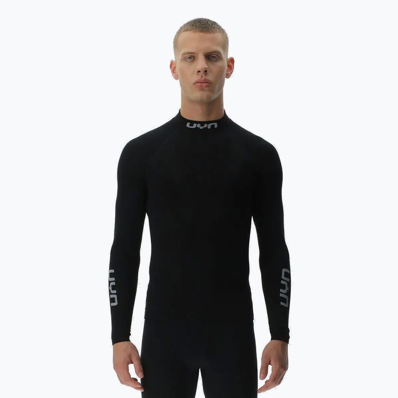 Bluza termoaktywna męska UYN Elevatyon Biomorph LS Turtle Neck black