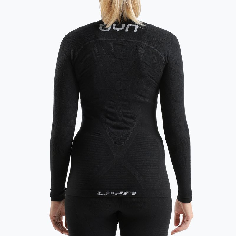 Bluza termoaktywna damska UYN Elevation Biomorph Turtle Neck black 3