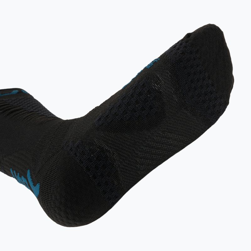 Skarpety narciarskie damskie UYN One Pure Snow black/blue 5