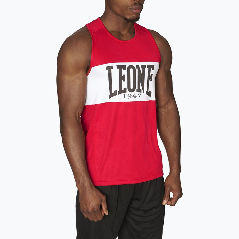 Koszulka treningowa LEONE 1947 Shock Boxing red