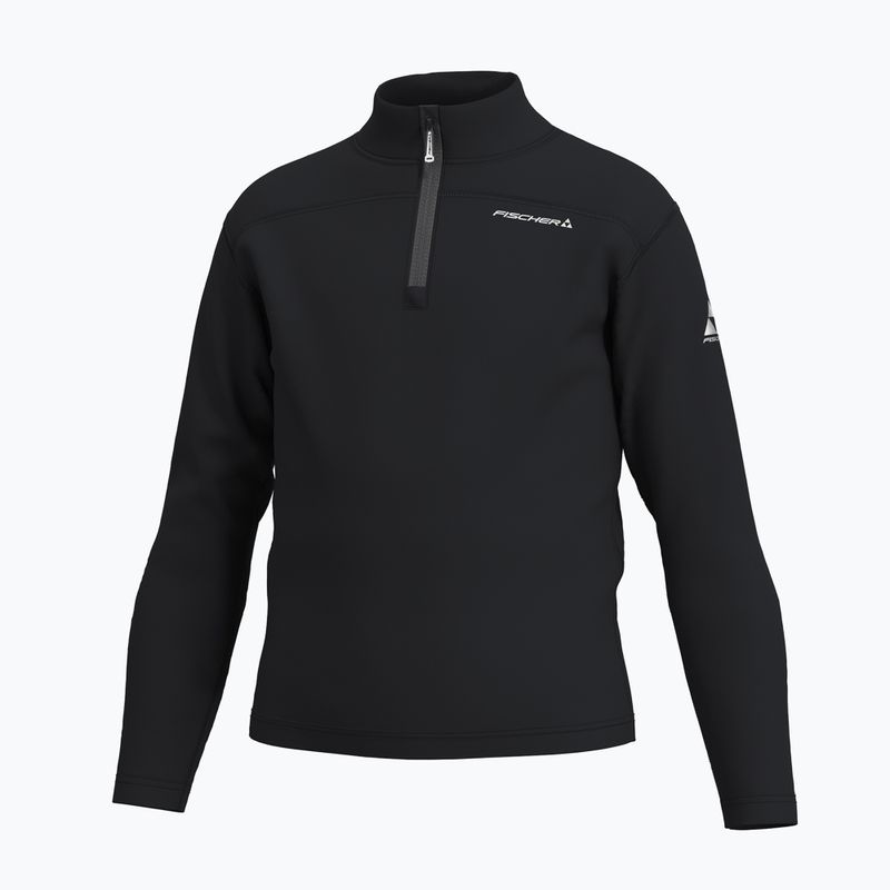 Bluza termoaktywna dziecięca Fischer Base Pro Jr black 5