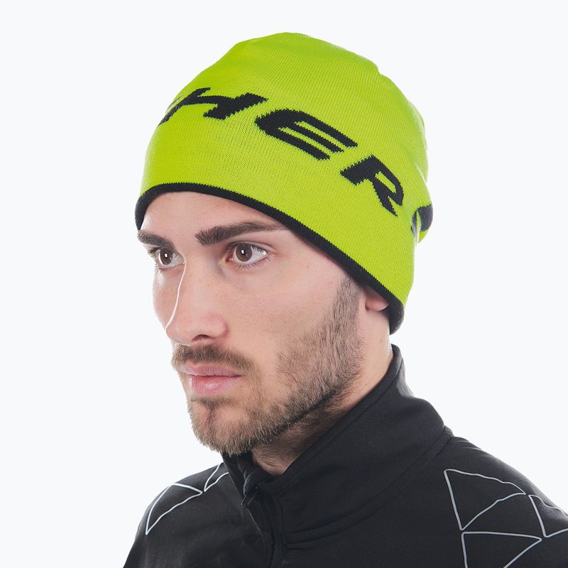 Czapka zimowa Fischer Logo Reversible Beanie fisher yellow 5