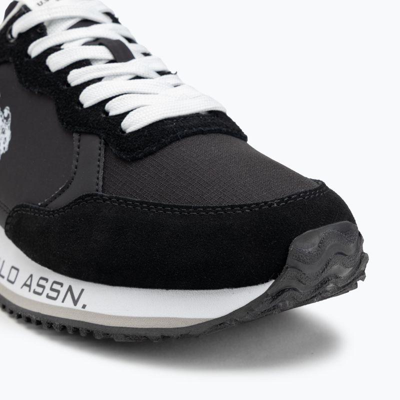 Buty męskie U.S. Polo Assn. CLEEF006B black/white 7