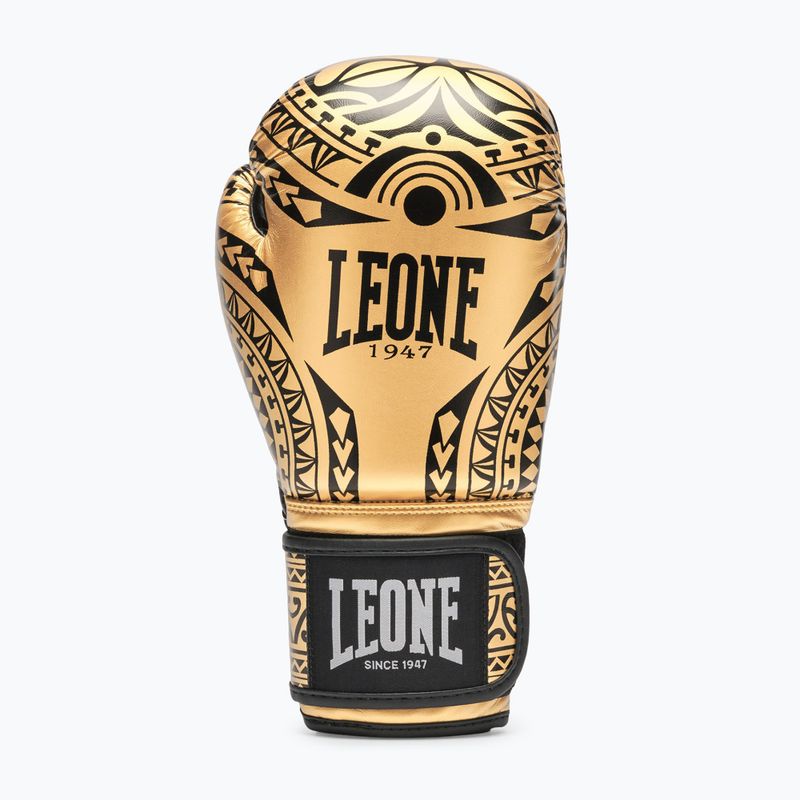 Rękawice bokserskie LEONE 1947 Haka oro/golden 3