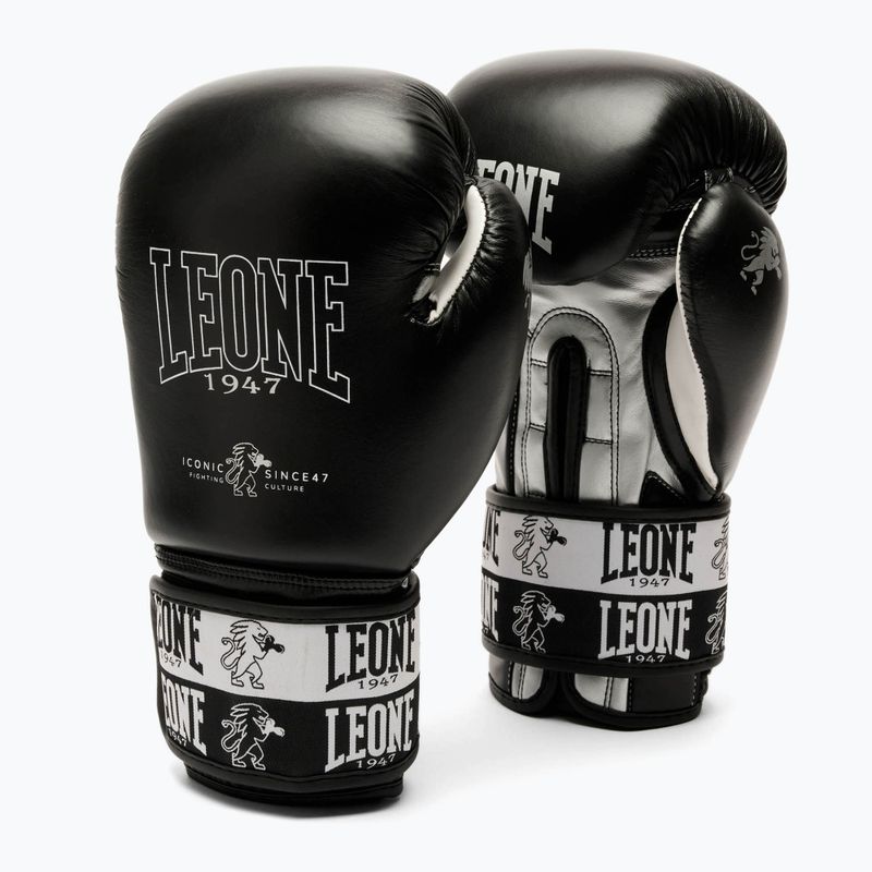 Rękawice bokserskie LEONE 1947 Iconic black 2