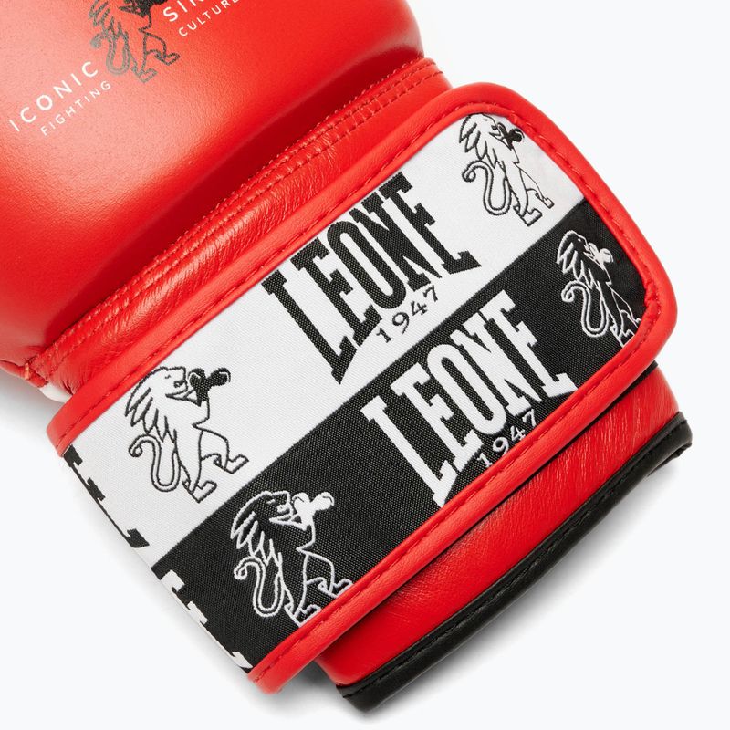 Rękawice bokserskie LEONE 1947 Iconic red 8