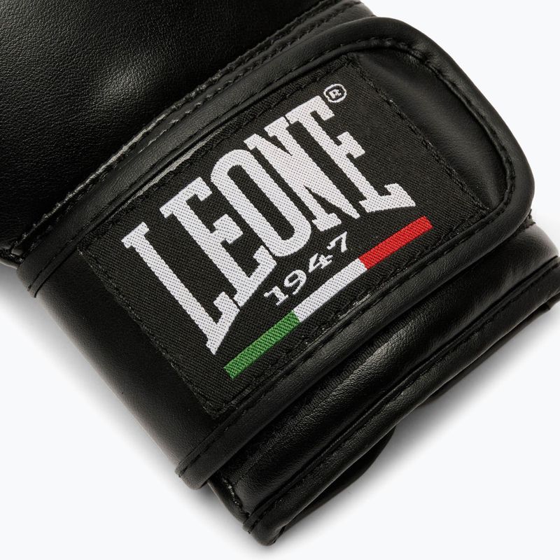 Rękawice bokserskie dziecięce LEONE 1947 Thunder Jr black 7