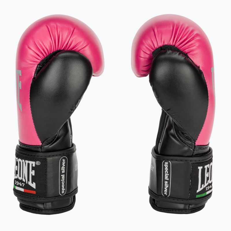 Rękawice bokserskie dziecięce LEONE 1947 Thunder Jr fuchsia 4