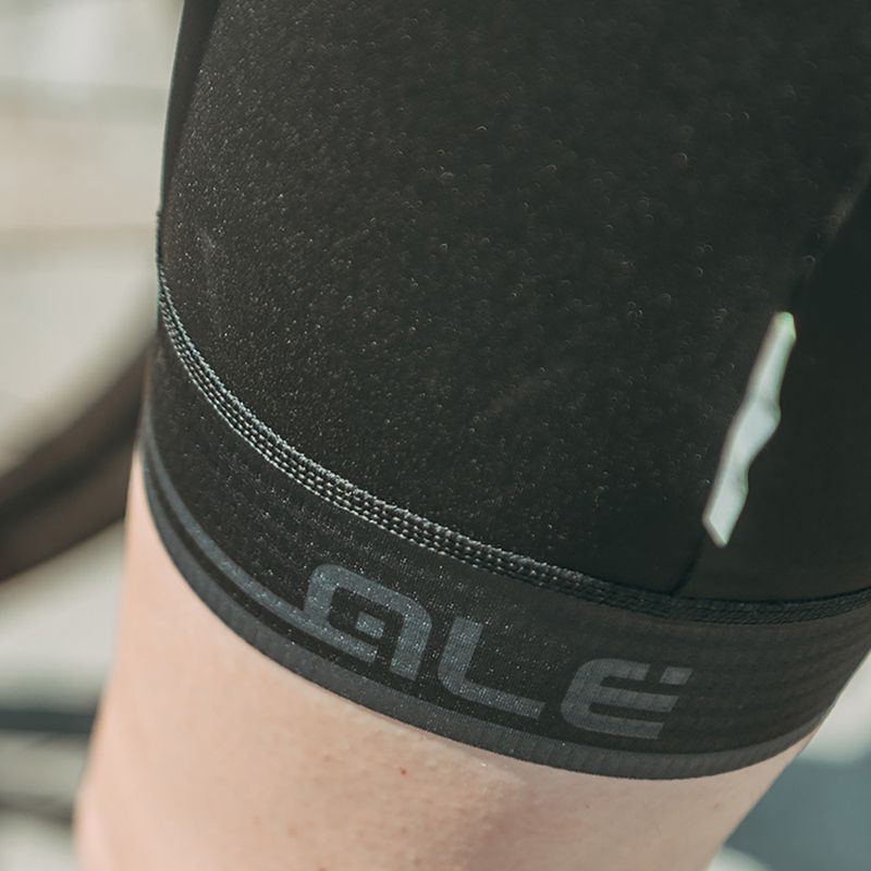 Spodenki rowerowe damskie Alé Classico LL black/charcoal grey 5
