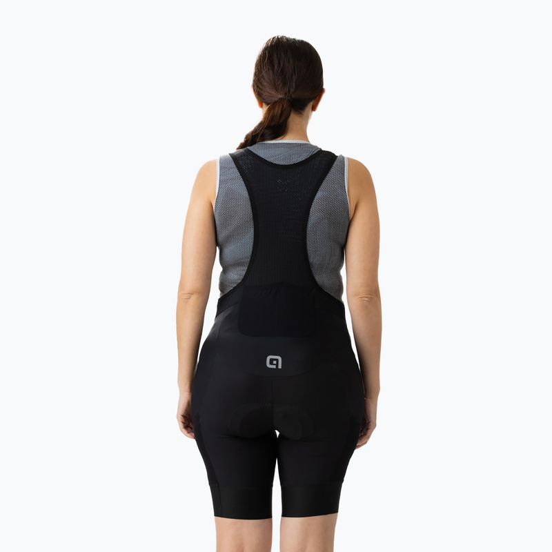Spodenki rowerowe damskie Alé Stones Cargo Bibshorts black 4