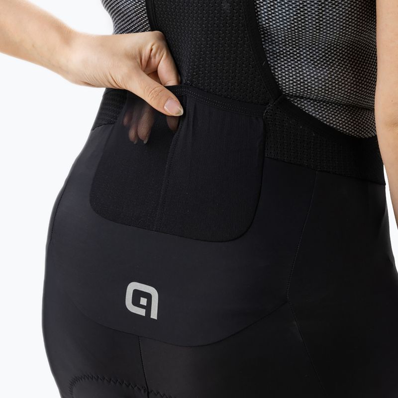 Spodenki rowerowe damskie Alé Stones Cargo Bibshorts black 7