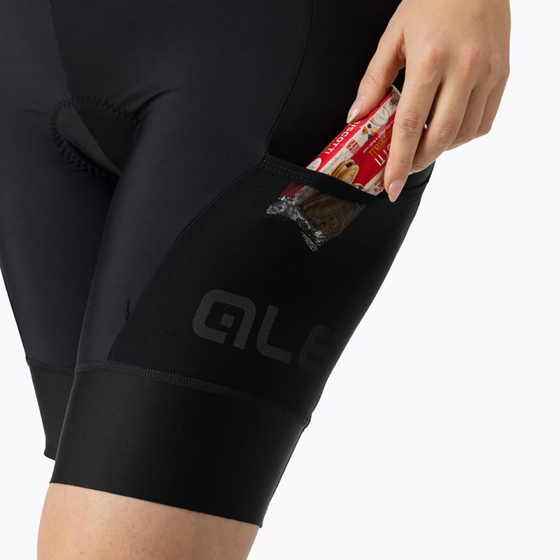 Spodenki rowerowe damskie Alé Stones Cargo Bibshorts black 8