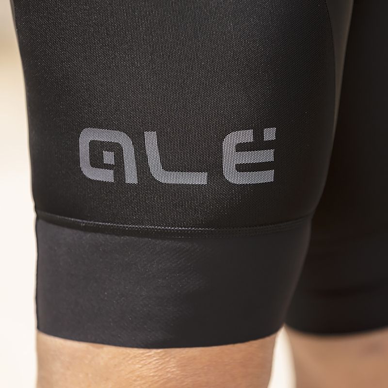 Spodenki rowerowe damskie Alé Stones Cargo Bibshorts black 9