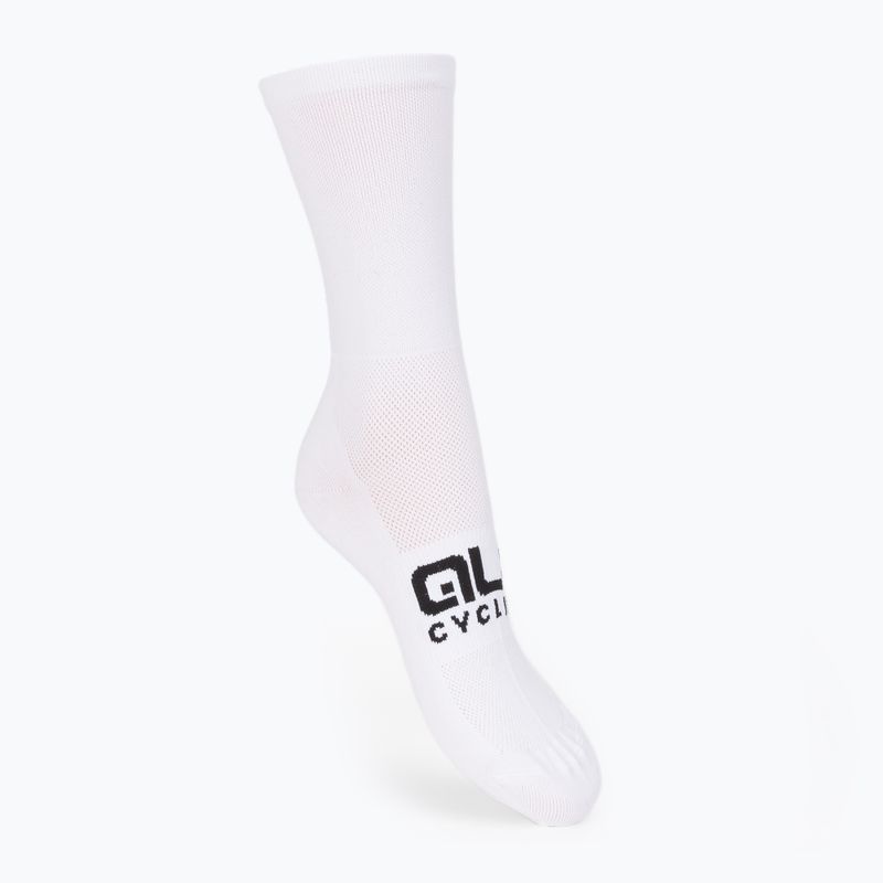 Skarpety Alé Brrr 16 cm Light white