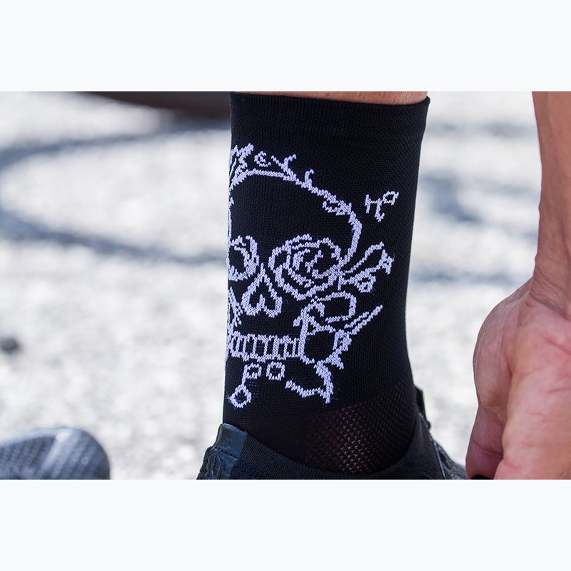 Skarpety Alé Q-Skin 16 cm Skull black 8