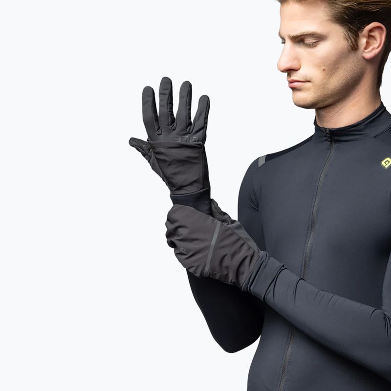 Rękawiczki rowerowe Alé Scirocco black 10