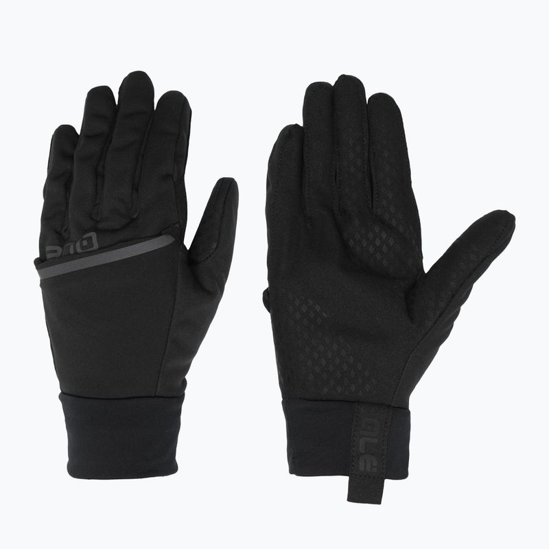 Rękawiczki rowerowe Alé Scirocco black