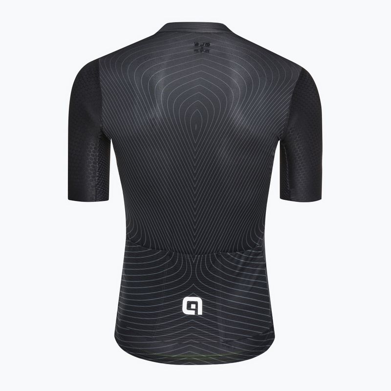 Koszulka rowerowa męska Alé Zig Zag black 7