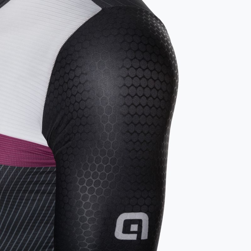 Koszulka rowerowa męska Alé Zig Zag black 9