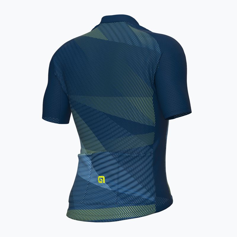 Koszulka rowerowa męska Alé Connect blue 8