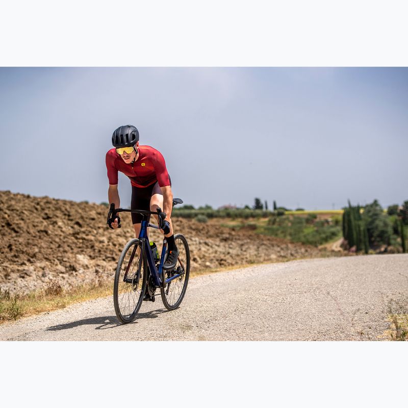Koszulka rowerowa męska Alé Connect bordeaux 11