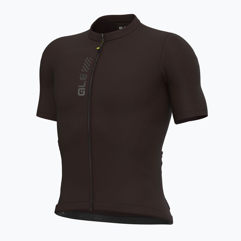 Koszulka rowerowa męska Alé Color Block Off Road cocoa brown 7