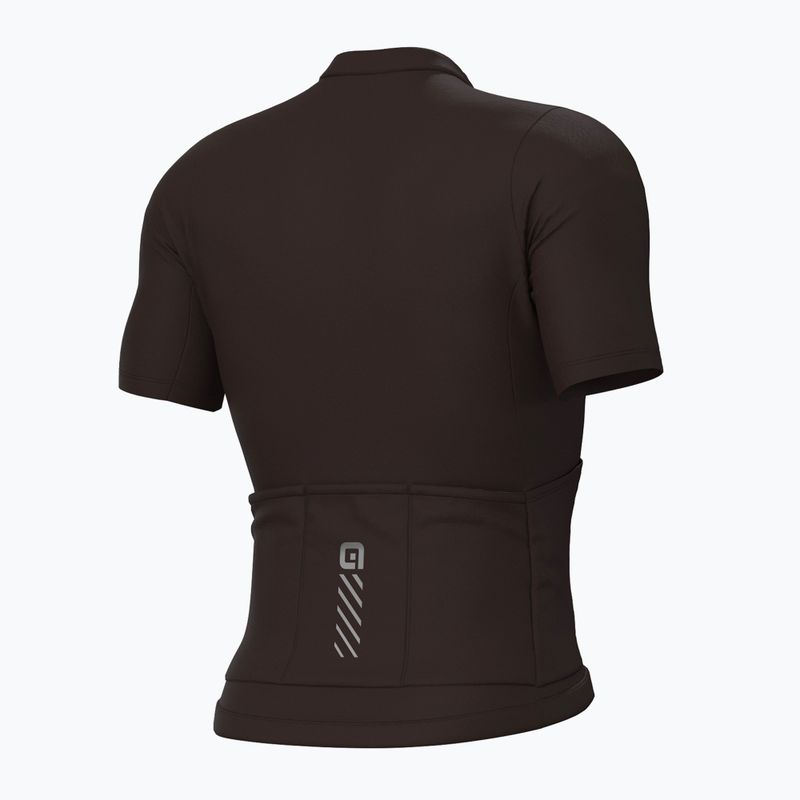 Koszulka rowerowa męska Alé Color Block Off Road cocoa brown 8