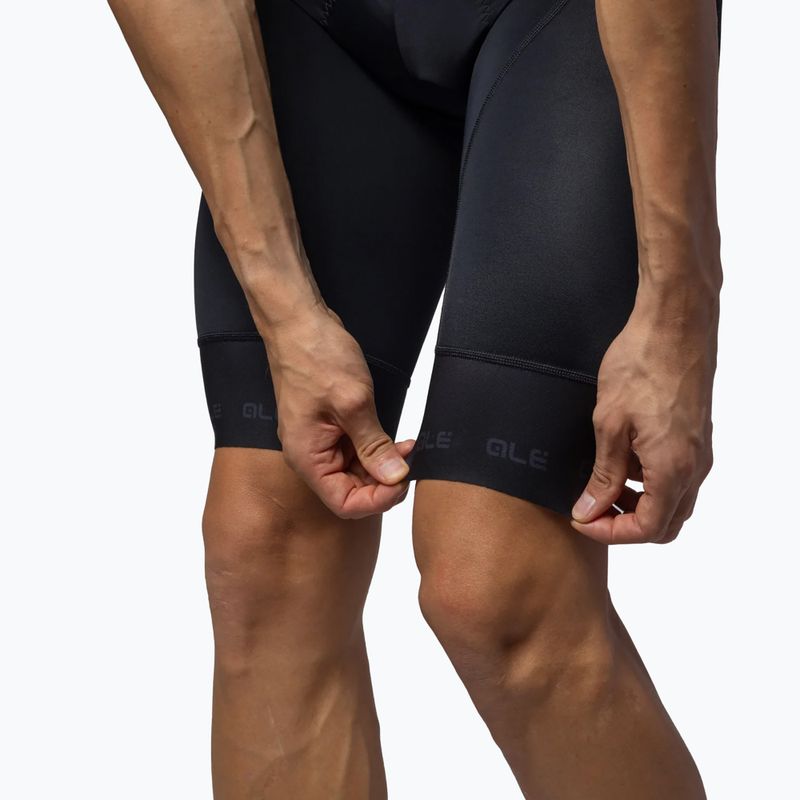 Spodenki rowerowe męskie Alé Strada 2.0 Bibshorts black 6