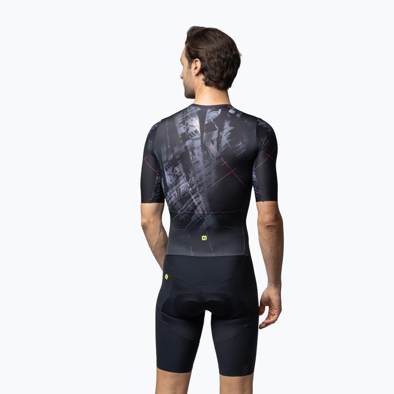 Kombinezon rowerowy męski Alé Mirror black 2
