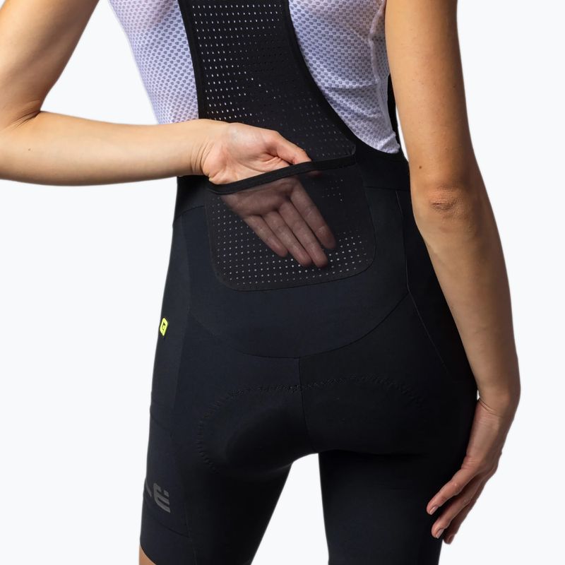 Spodenki rowerowe damskie Alé Gravel Pro Bibshorts black 6