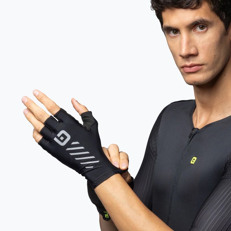 Rękawiczki rowerowe Alé Ciak black 7