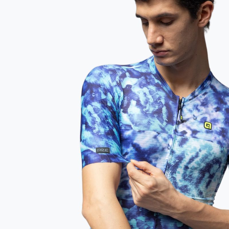 Koszulka rowerowa męska Alé Clorofilla blue combo 4