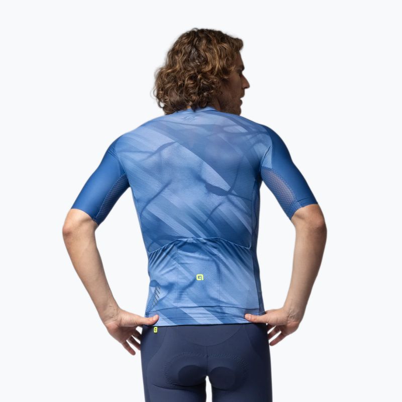 Koszulka rowerowa męska Alé Crash ink blue 3