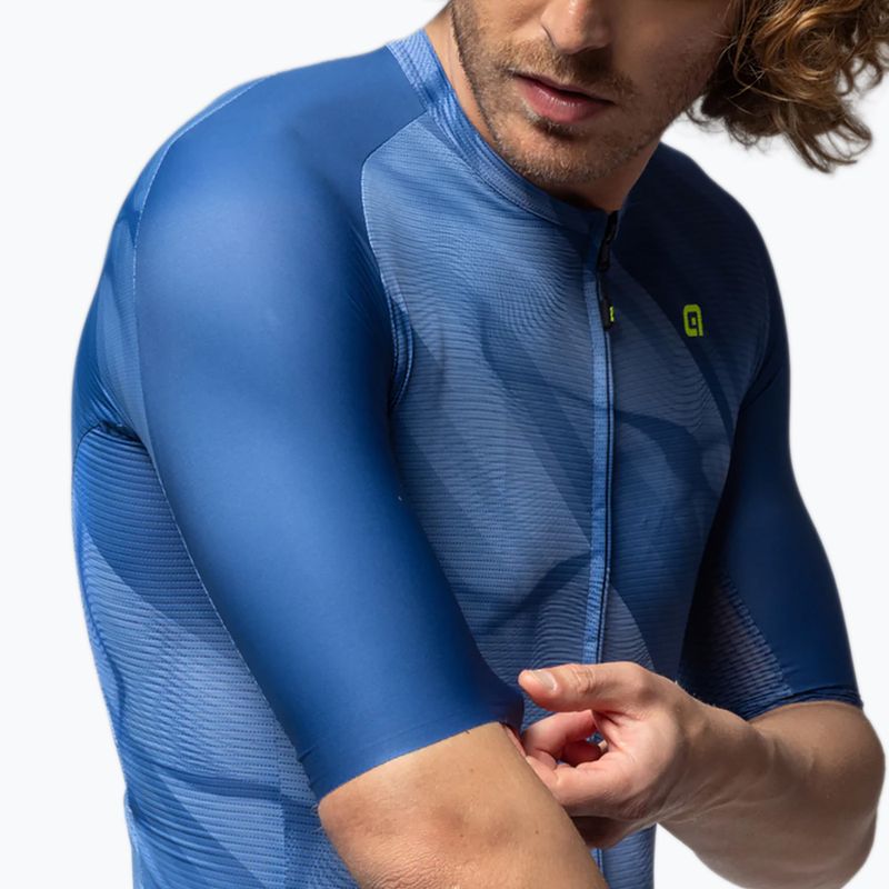 Koszulka rowerowa męska Alé Crash ink blue 4