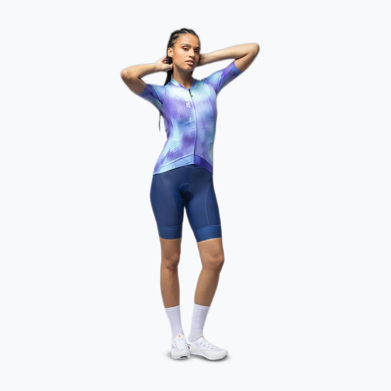 Koszulka rowerowa damska Alé Argon light blue combo 2