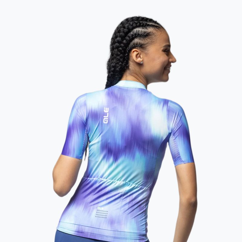 Koszulka rowerowa damska Alé Argon light blue combo 3