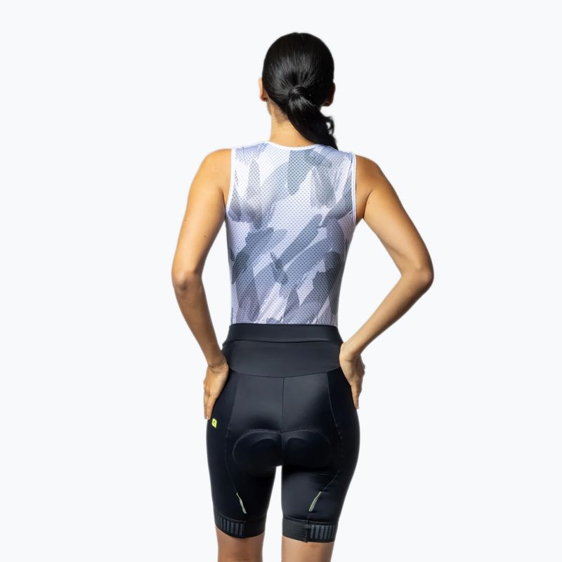 Spodenki rowerowe damskie Alé Traguardo 2.0 white 4