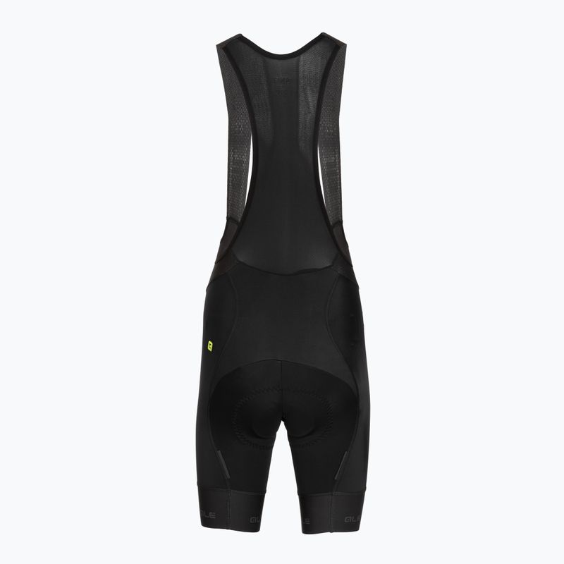 Spodenki rowerowe damskie Alé Strada 2.0 Bibshorts black 8