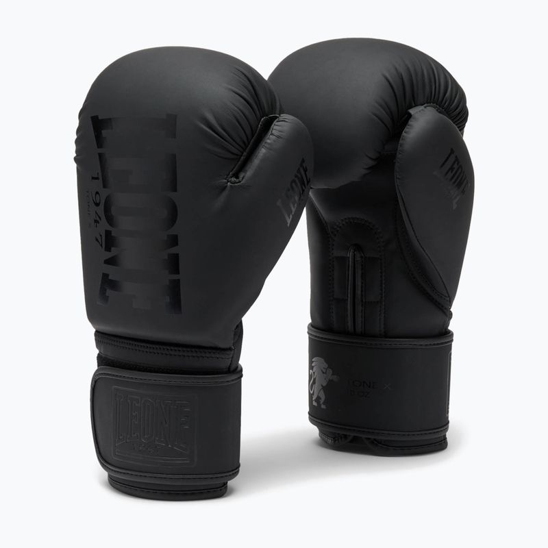 Rękawice bokserskie LEONE 1947 Tone X nero/black 2
