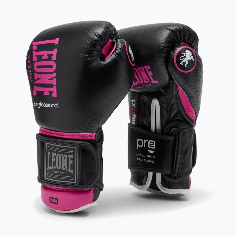 Rękawice bokserskie LEONE 1947 Professional 2 pink 2