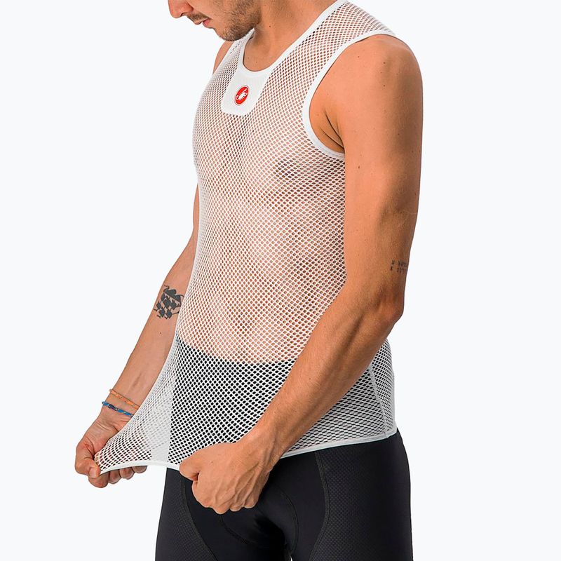 Potówka kolarska męska Castelli Core Mesh 3 Sleeveless white 4