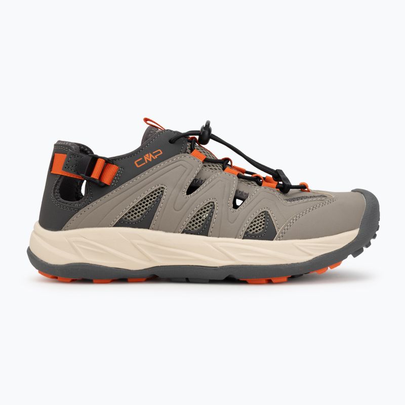 Sandały męskie CMP Trekkor grey/corda/orange 2
