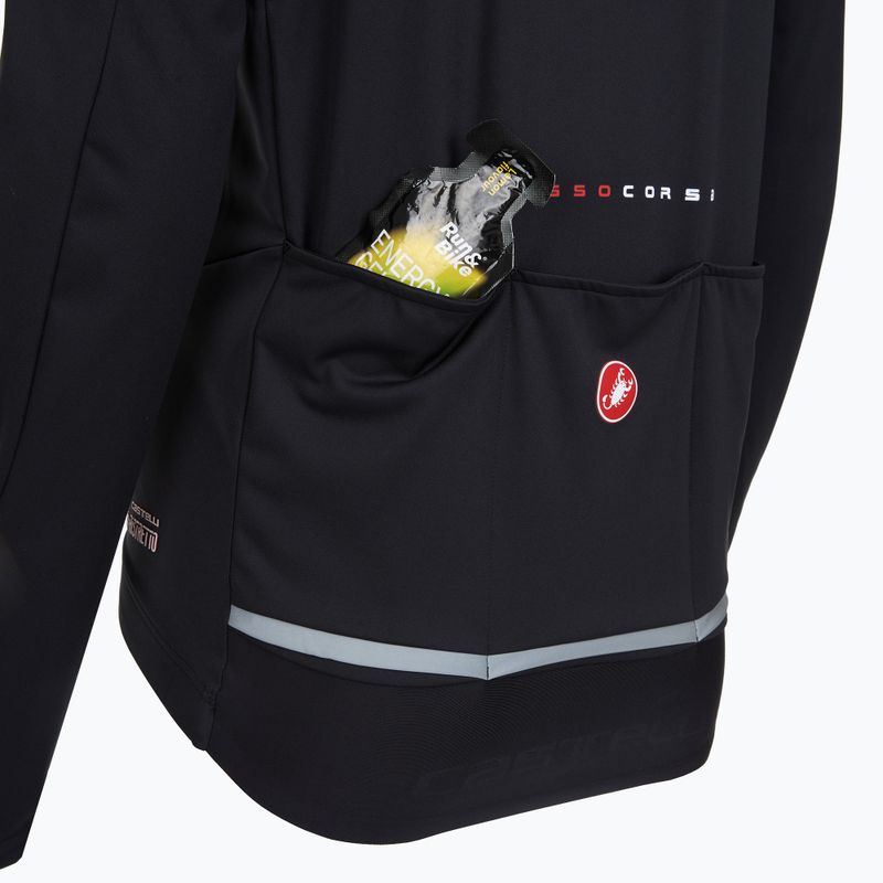 Kurtka rowerowa męska Castelli Perfetto Air light black 4