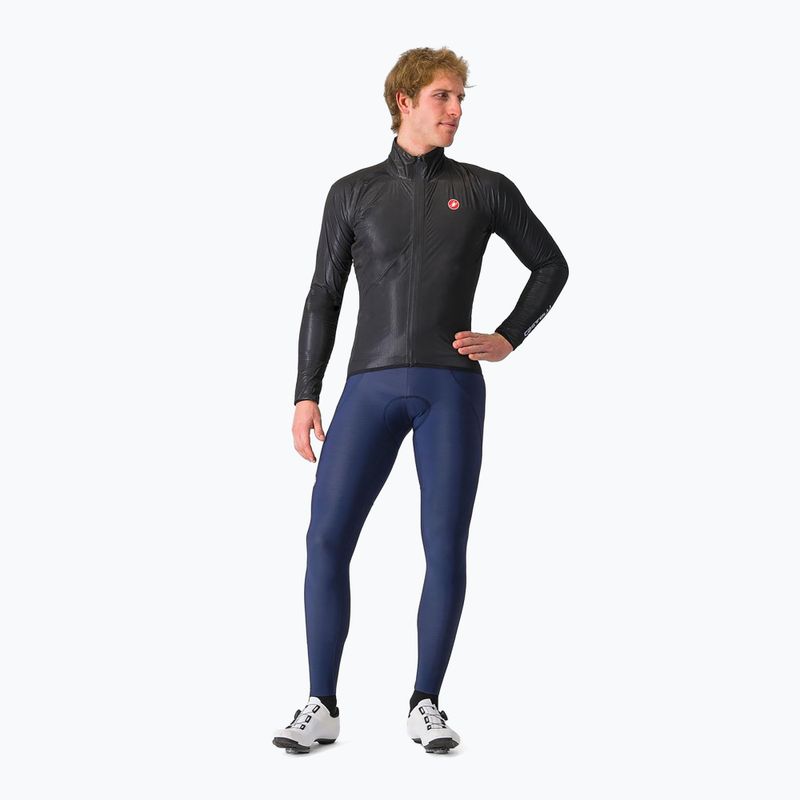 Kurtka rowerowa męska Castelli Squall Shell light black/silver gray 2
