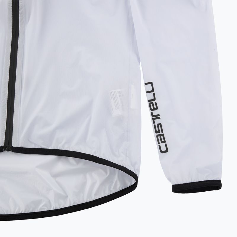 Kurtka rowerowa męska Castelli Squall Shell silver gray/black 4