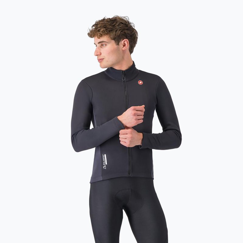 Kurtka rowerowa męska Castelli Entrata 2 light black/dark gray