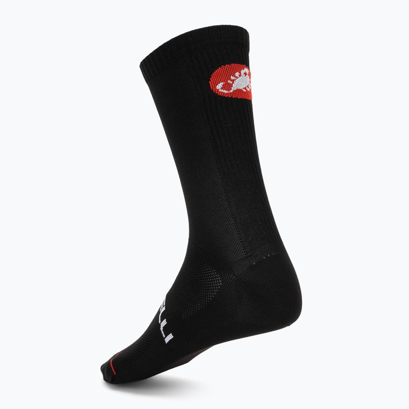 Skarpety męskie Castelli Entrata 18 black 2