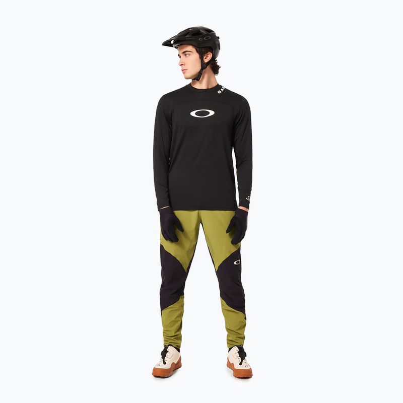 Longsleeve rowerowy męski Oakley Free Ride RC blackout 2